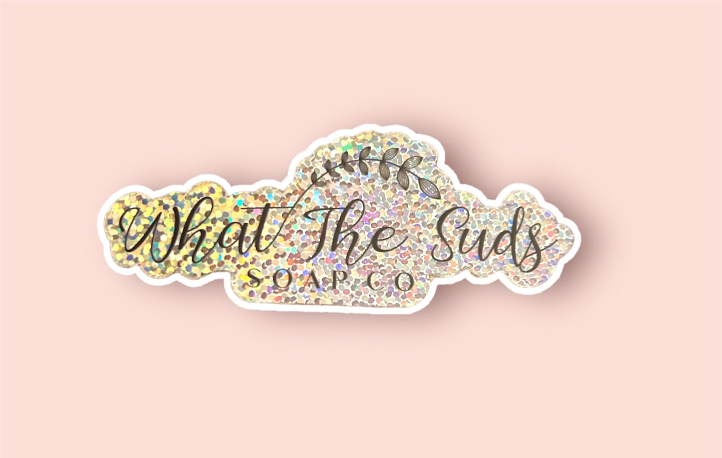 Glitter Suds Sticker