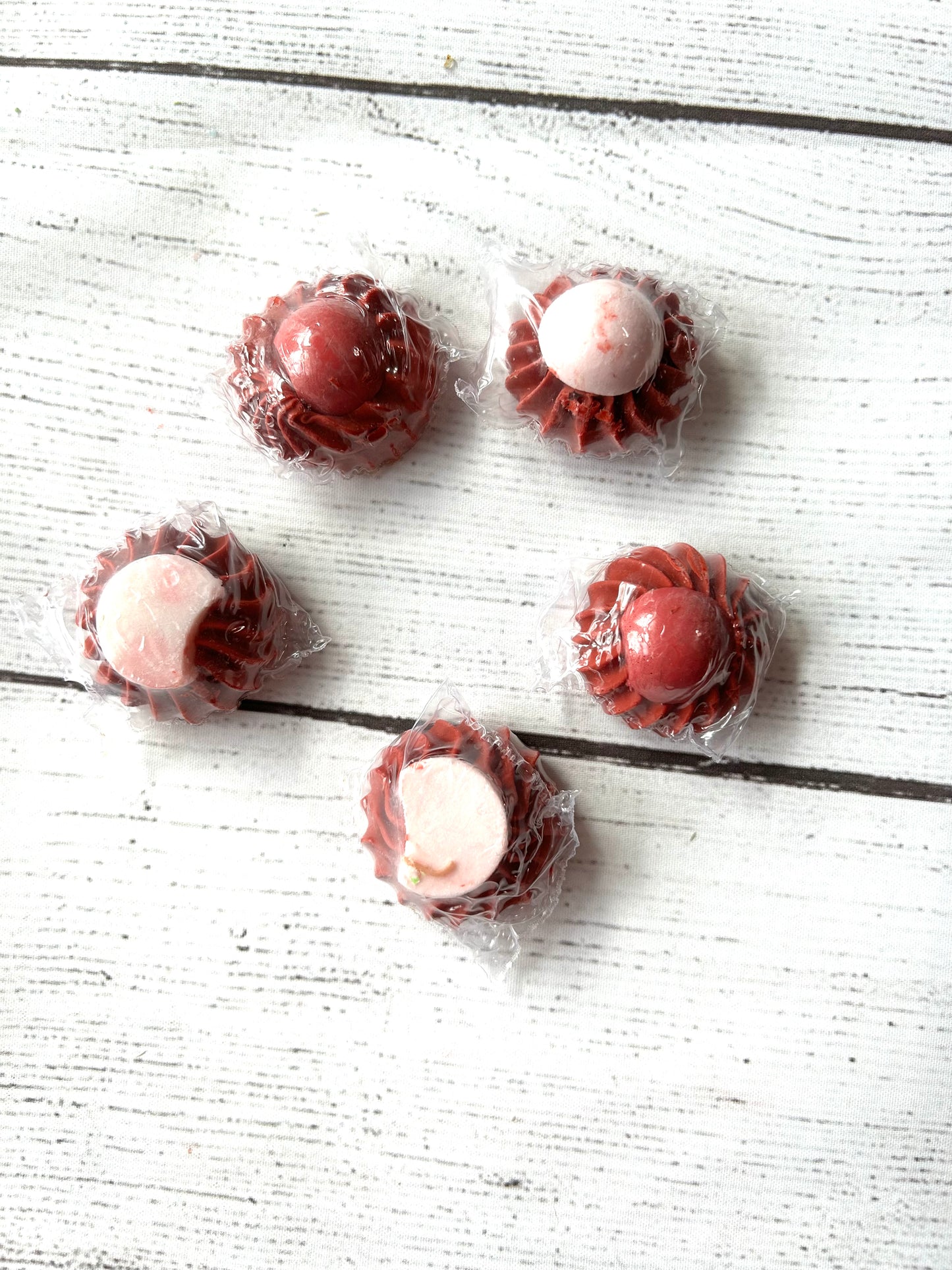 Soap Cookies - Santa Hats